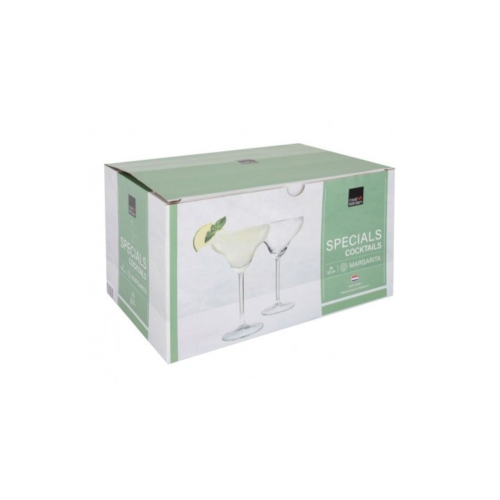 SET 6 COPAS MARGARITAS SPECIALS COCKTAILS 32CL
