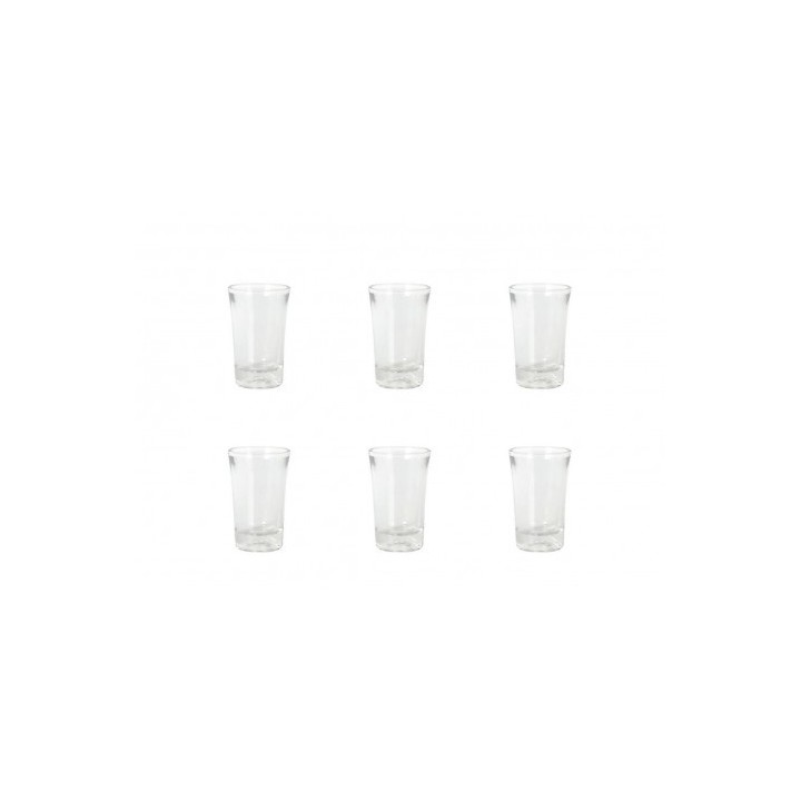 SET 6 VASOS CHUPITOS 38CC DEVA