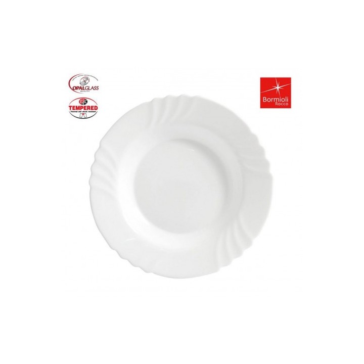 SET 6 PLATOS HONDOS 24X3CM EBRO BORMIOLI