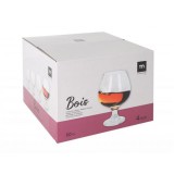 SET 4 COPAS COÑAC 500ML BOIS LA MEDITERRANEA