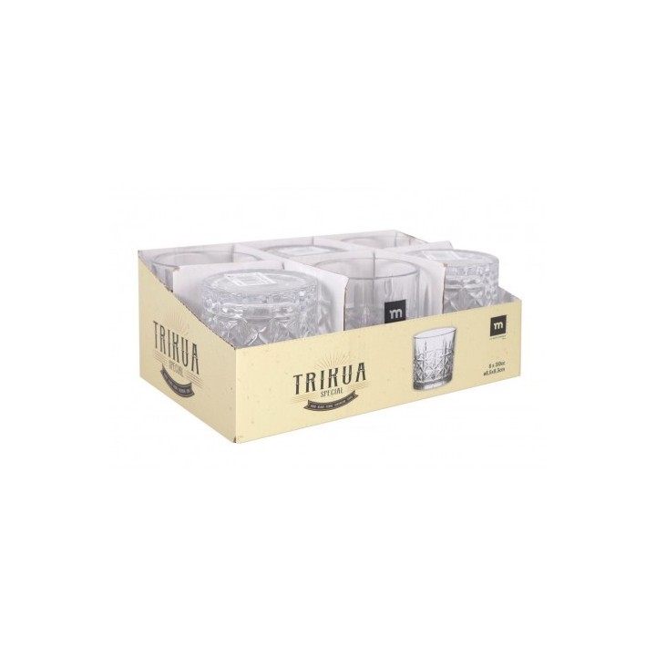 SET 6 VASOS 310CC PRJ TRIKUA LA MEDITERRANEA