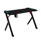 MESA GAMING PRO1200 FIBRA CARBONO LUZ RGB MUVIP