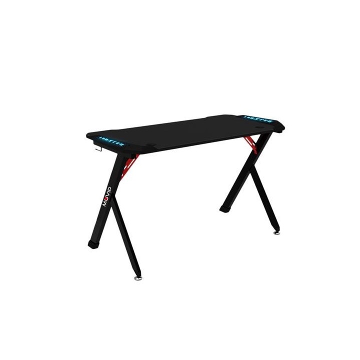 MESA GAMING PRO1200 FIBRA CARBONO LUZ RGB MUVIP