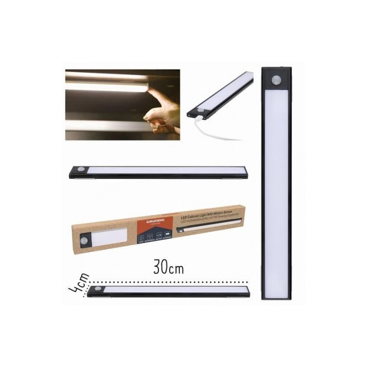 LAMPARA LED 30CM CON SENSOR PARA ARMARIOS GRUNDIG