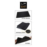 TAPETE ESCURRIDOR DE GOMA 45X30 PARA HOSTELERIA MY BAR