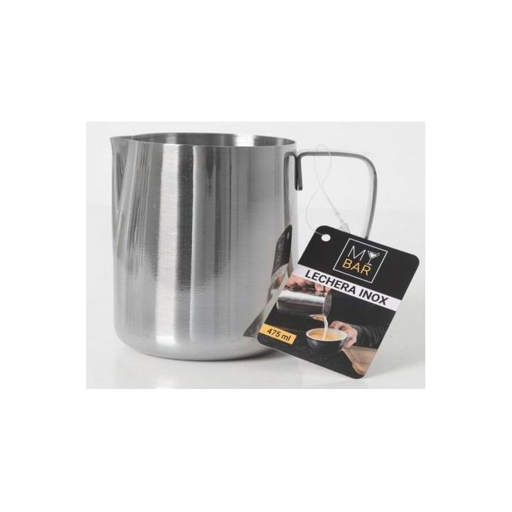 LECHERA PARA HOSTELERIA ACERO INOX 475ML QUTTIN