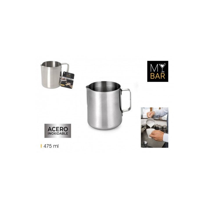 LECHERA PARA HOSTELERIA ACERO INOX 475ML QUTTIN