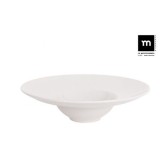 SET 6 PLATOS PARA PASTA Y RISOTTO 25CM BARI IVORY LA MEDITERRANEA
