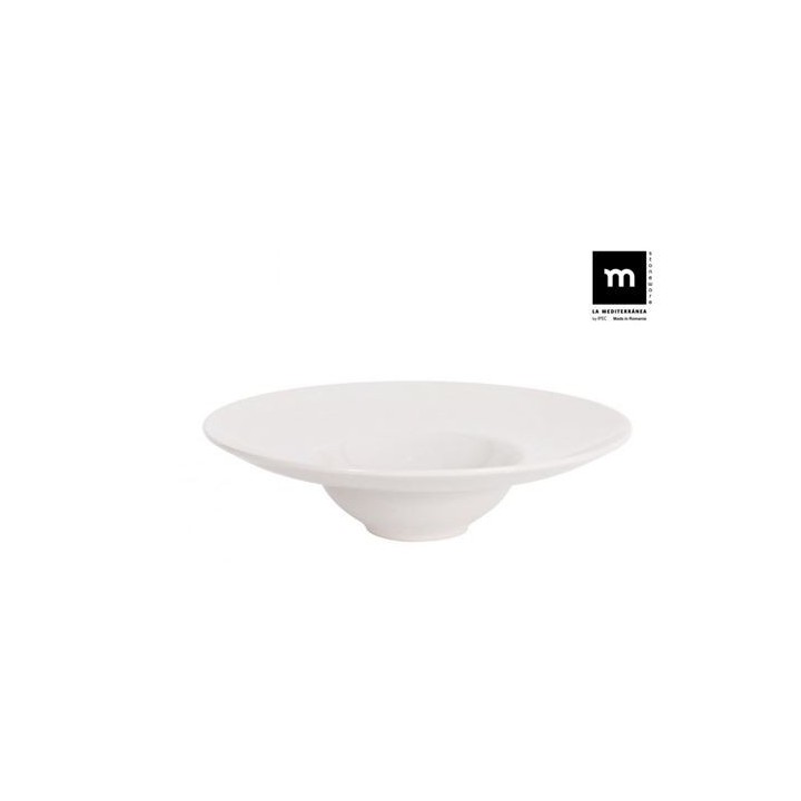 SET 6 PLATOS PARA PASTA Y RISOTTO 25CM BARI IVORY LA MEDITERRANEA