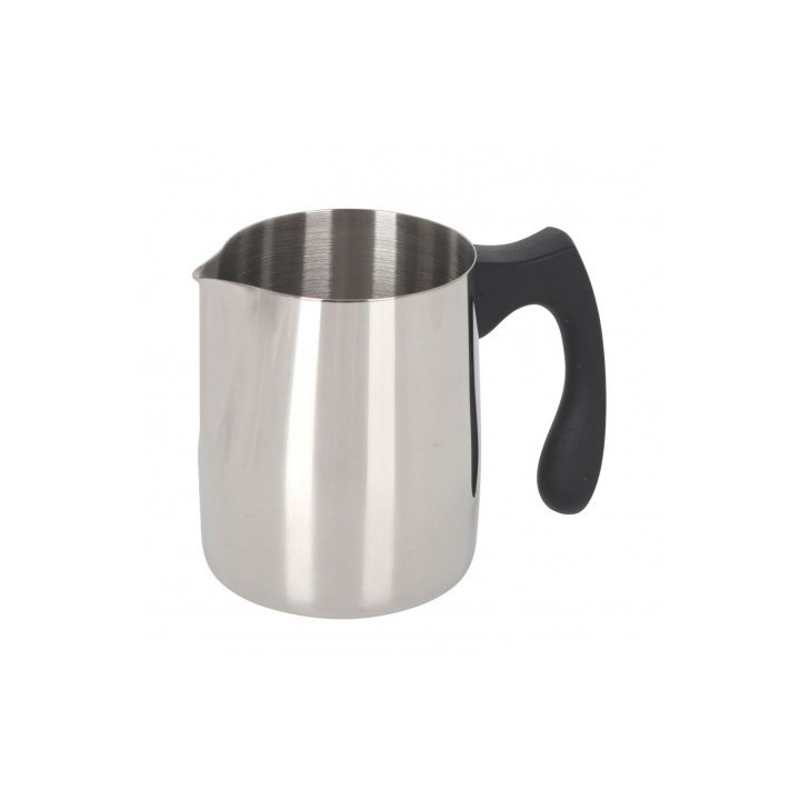 LECHERA PARA HOSTELERIA ACERO INOX MANGO GOMA 600ML QUTTIN