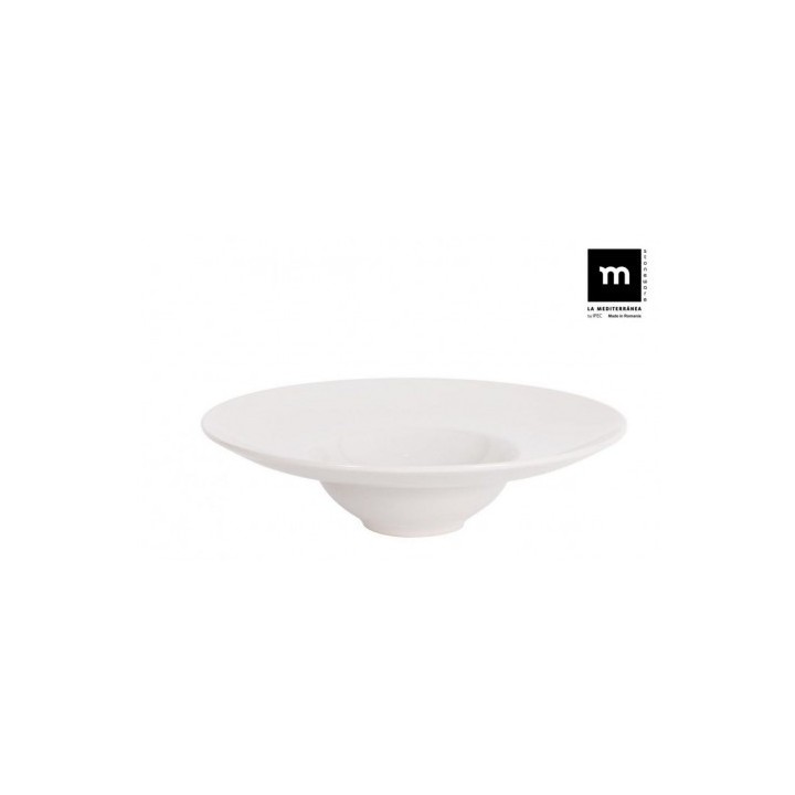 SET 6 PLATOS PARA PASTA Y RISOTTO 25CM BARI IVORY LA MEDITERRANEA