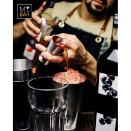 VASO MEDIDOR COCTELERIA ACERO INOX 15/30 ML MY BAR