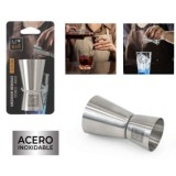 VASO MEDIDOR COCTELERIA ACERO INOX 15/30 ML MY BAR