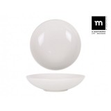 SET 12 PLATOS HONDO 21CM MONACO IVORY LA MEDITERRANEA