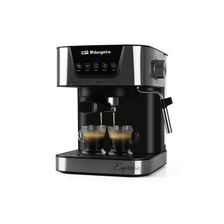 CAFETERA EXPRESSO 1050W 20BAR EX6000 ORBEGOZO