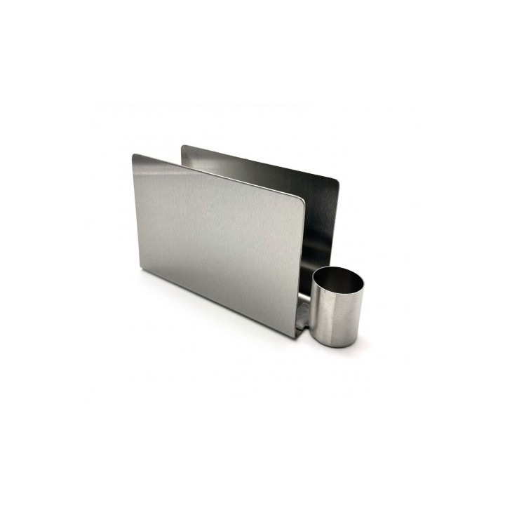 SERVILLETERO HOSTELERIA INOX CON PALILLERO MY BAR