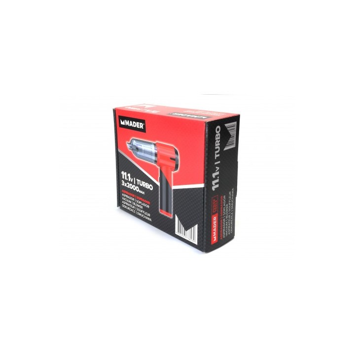 ASPIRADOR / SOPLADOR TURBO 11.1V MADER