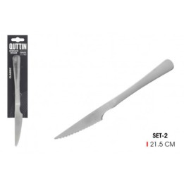 SET 2 CUCHILLOS CARNE 21.5CM CLASSIC QUTTIN