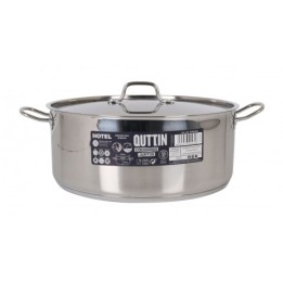 CACEROLA CON TAPA ACERO APTA PARA INDUCCION 12.5L QUTTIN