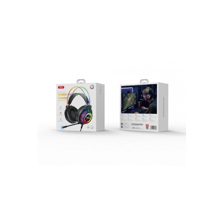 AURICULAR GAMING DIADEMA CON CABLE NEGRO G10 XO