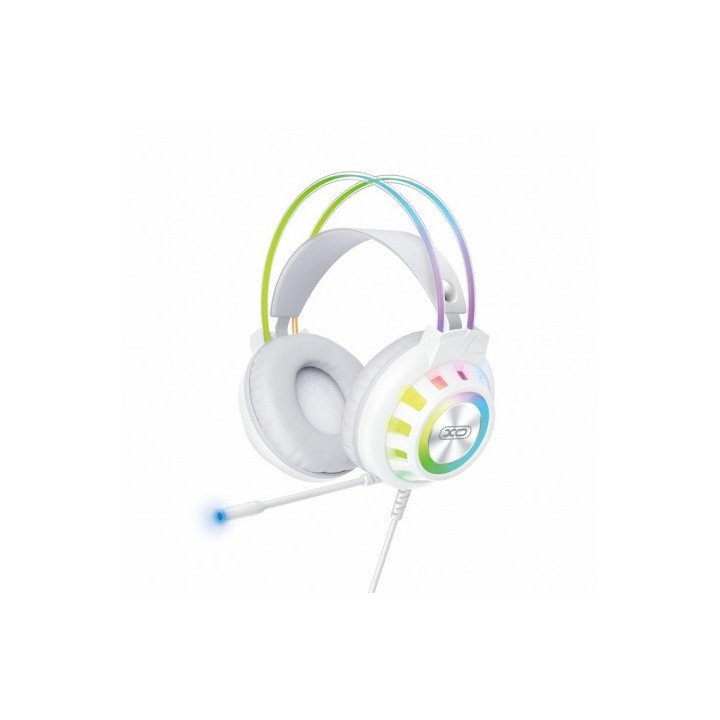 AURICULAR GAMING DIADEMA CON CABLE BLANCO G10 XO