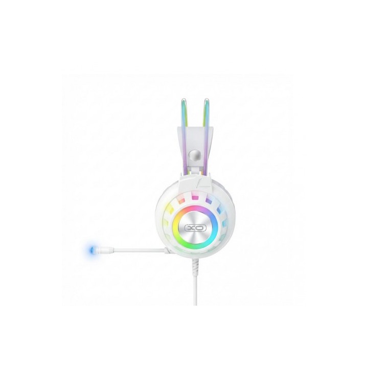 AURICULAR GAMING DIADEMA CON CABLE BLANCO G10 XO