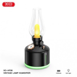 HUMIDIFICADOR LAMPARA VINTAGE NEGRO HF06 XO