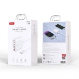 CARGADOR DE CORRIENTE 75W 6 TOMAS 3USB A 3USBC L133 XO