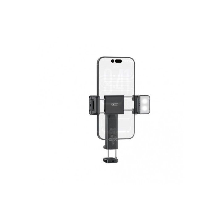 SOPORTE CLIP PARA SMARTPHONE CON LUZ LED SS42 XO
