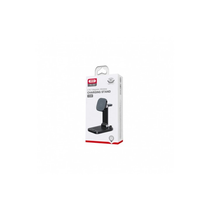 SOPORTE CARGA INALAMBRICA MULTIPLE 4 EN 1 TK23 XO