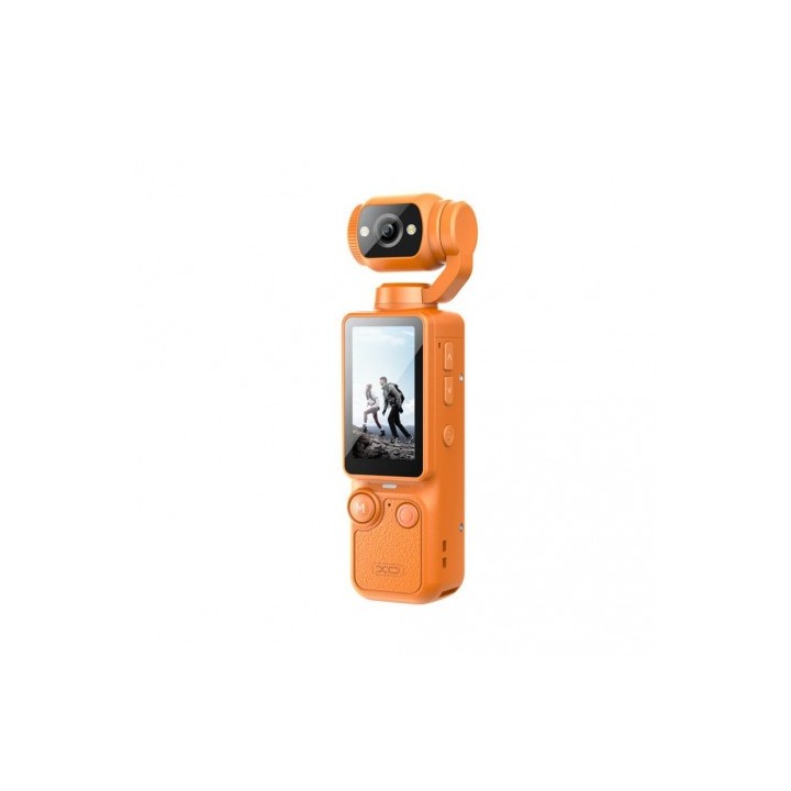 CAMARA ACCION PORTATIL UHD 4K NARANJA ZF05 XO