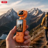 CAMARA ACCION PORTATIL UHD 4K NARANJA ZF05 XO