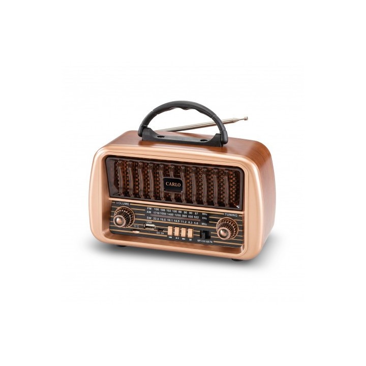 RADIO CARLO AM/FM JB-105 T USB 1200MAH FOREVER