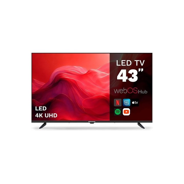 TELEVISOR LED 43" ULTRA HD SMART TV WEBOS LED-436 GRUNKEL