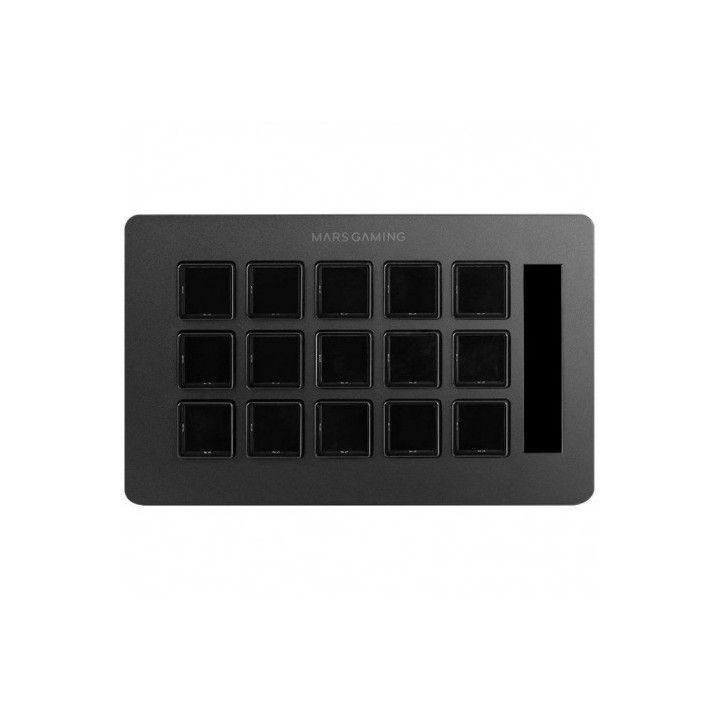 STREAM DECK SLIM MARS GAMING MSD-ONE | 15 TECLAS LCD | NEGRO