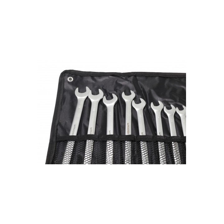 JUEGO 26 LLAVES FIJAS EXTRA LARGAS PROFESIONALES MADER