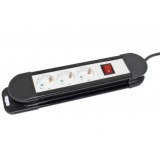 BASE MULTIPLE 3 TOMAS CON INTERRUPTOR MADER
