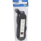 BASE MULTIPLE 3 TOMAS CON INTERRUPTOR MADER