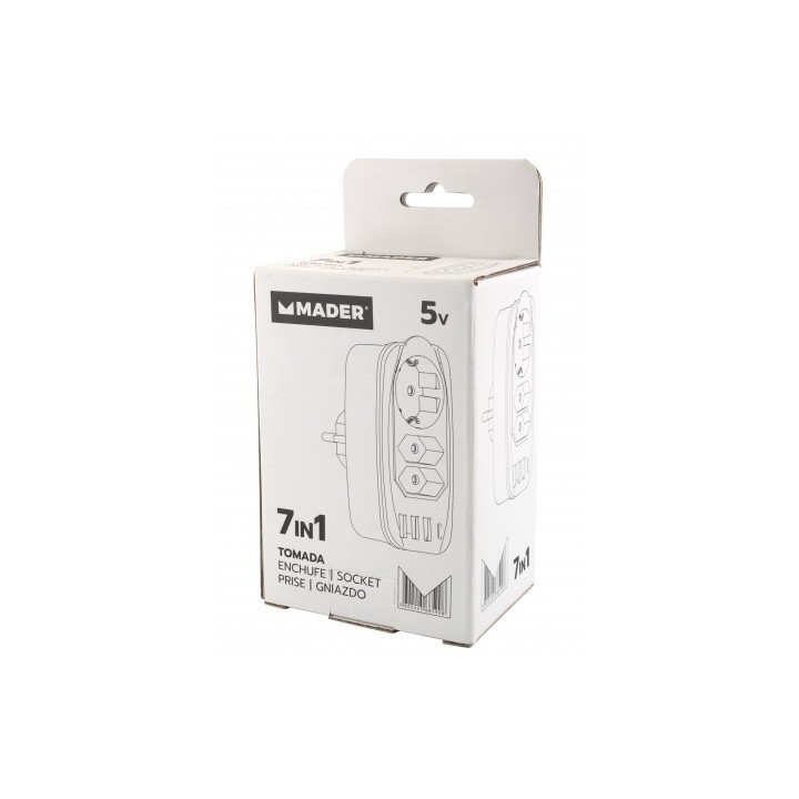 ENCHUFE 7EN1 5V MADER