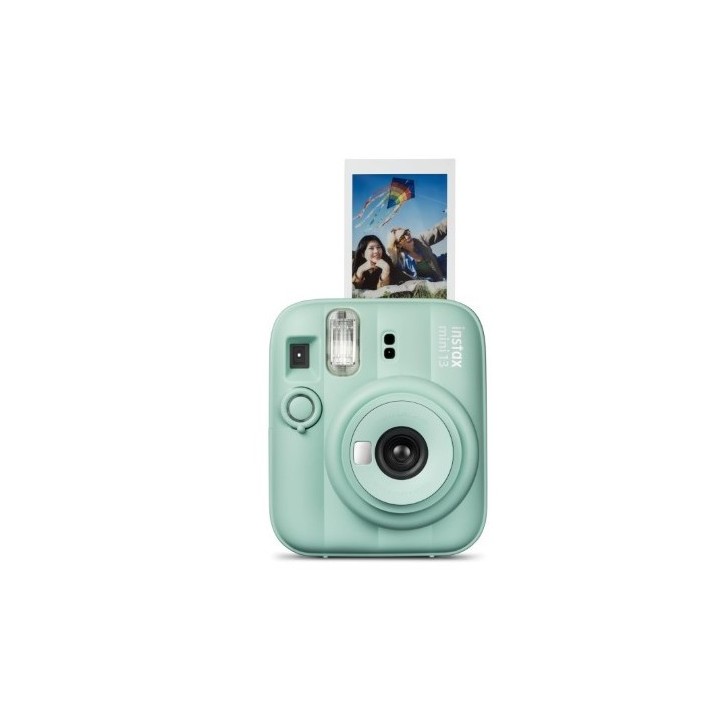 INSTAX MINI 13 LAGOON GREEN CAMARA INSTANTANEA MINI ESPEJO SELFIE FUJIFILM