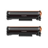 PACK 2 CARTUCHOS DE TONER GENERICOS HP CF244A REEMPLAZA 44A
