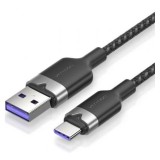 CABLE USB 2.0 TIPO C 2M | HASTA 100W | 480MBPS | NEGRO VENTION
