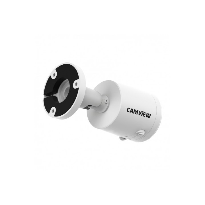 CAMARA IP BULLET 4MP POE DUAL LIGHT CON IA MICRÓFONO Y MICRO SD CAMVIEW