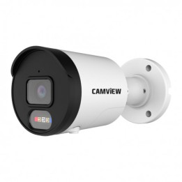 CAMARA IP BULLET 5MP POE CON AI SIRENA, AUDIO, LUCES Y MICRO SD CAMVIEW