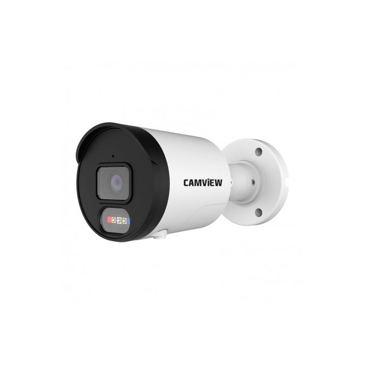 CAMARA IP BULLET 5MP POE CON AI SIRENA, AUDIO, LUCES Y MICRO SD CAMVIEW