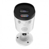 CAMARA IP BULLET 5MP POE CON AI SIRENA, AUDIO, LUCES Y MICRO SD CAMVIEW
