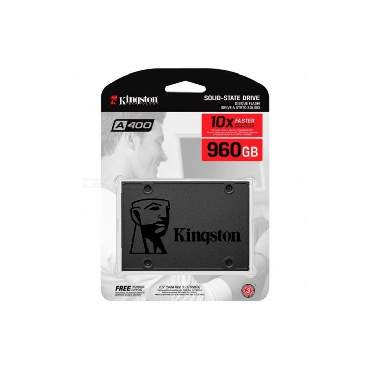 DISCO DURO SSD 960GB 2.5" SATA3 A400 KINGSTON