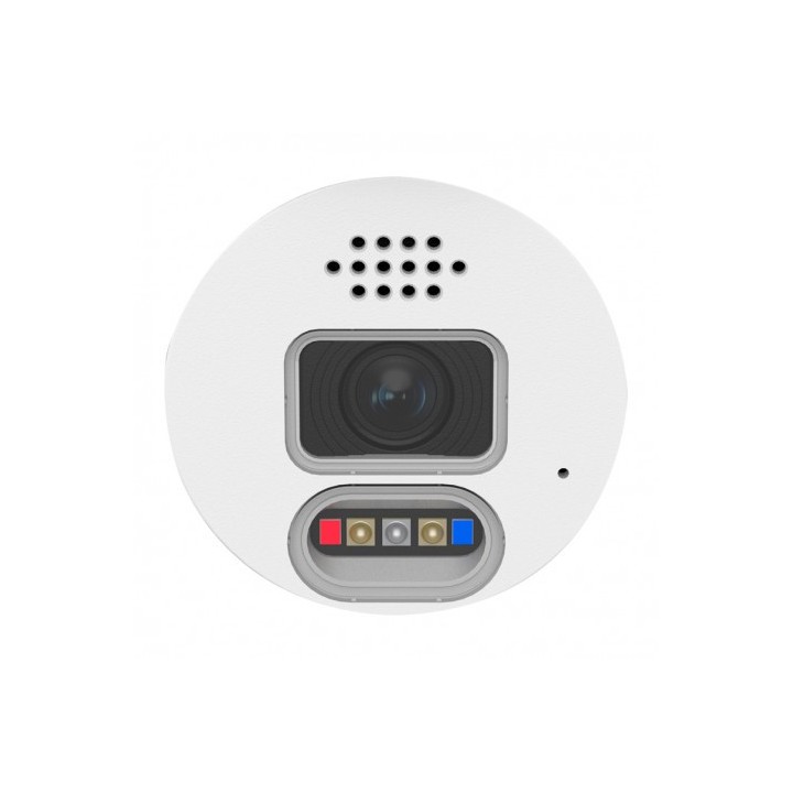 CAMARA IP DOMO 5MP POE CON AI SIRENA, AUDIO, LUCES Y MICRO SD CAMVIEW
