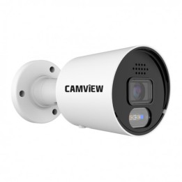 CAMARA IP BULLET 5MP POE FULL AI SIRENA, AUDIO, LUCES Y MICRO SD CAMVIEW