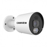 CAMARA IP BULLET 5MP POE FULL AI SIRENA, AUDIO, LUCES Y MICRO SD CAMVIEW